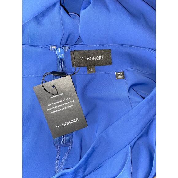 NWT 11 Honroe size 14 Stunning Dress Pants Back Zipper Stitched Fold Roll Cuff - Picture 7 of 10